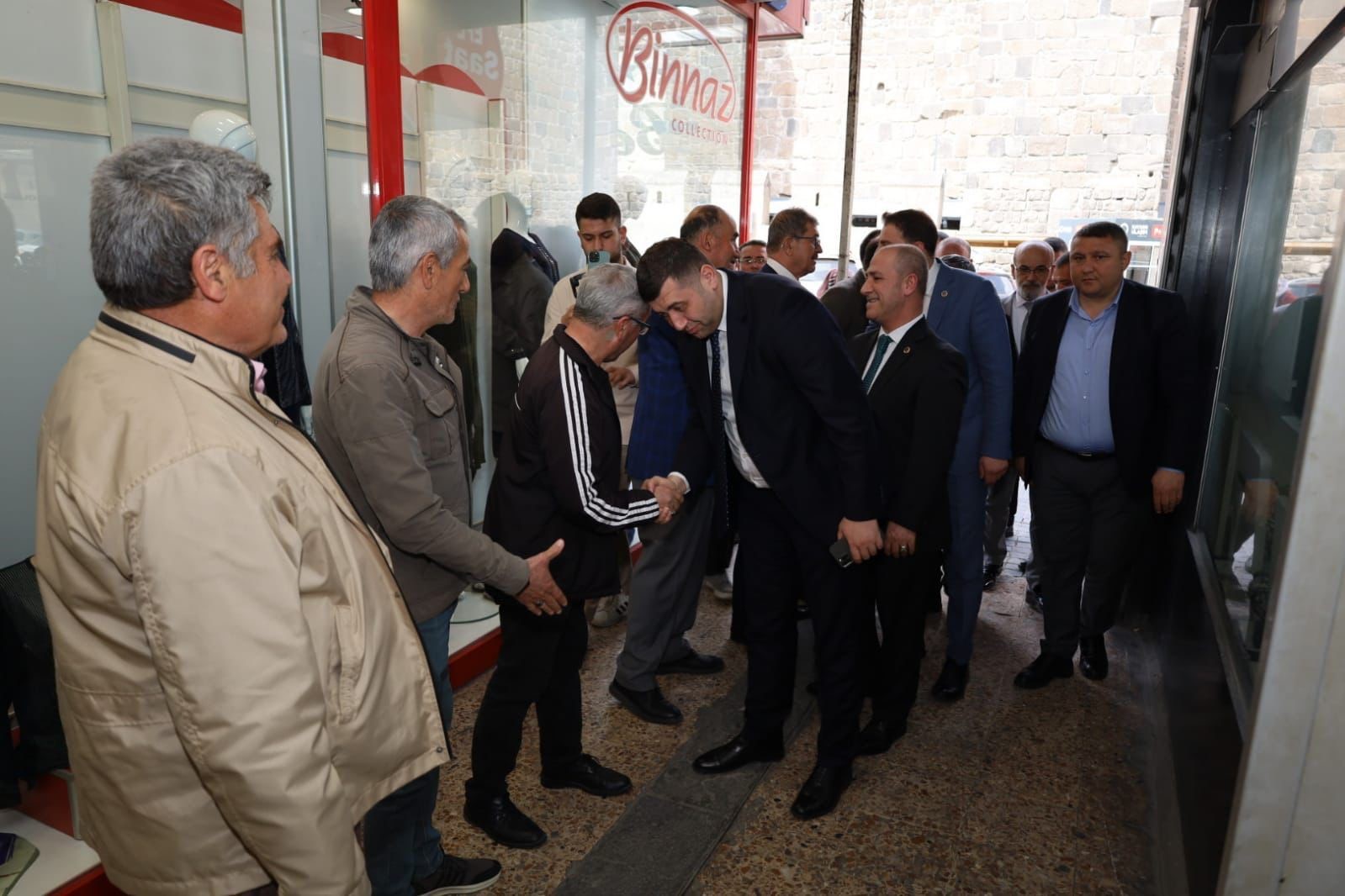 MHP KAYSERİ MİLLETVEKİLİ BAKİ ERSOY, DÜNYA YOZGATLILAR KONFEDERASYONU'NU (DUYKON) ZİYARET