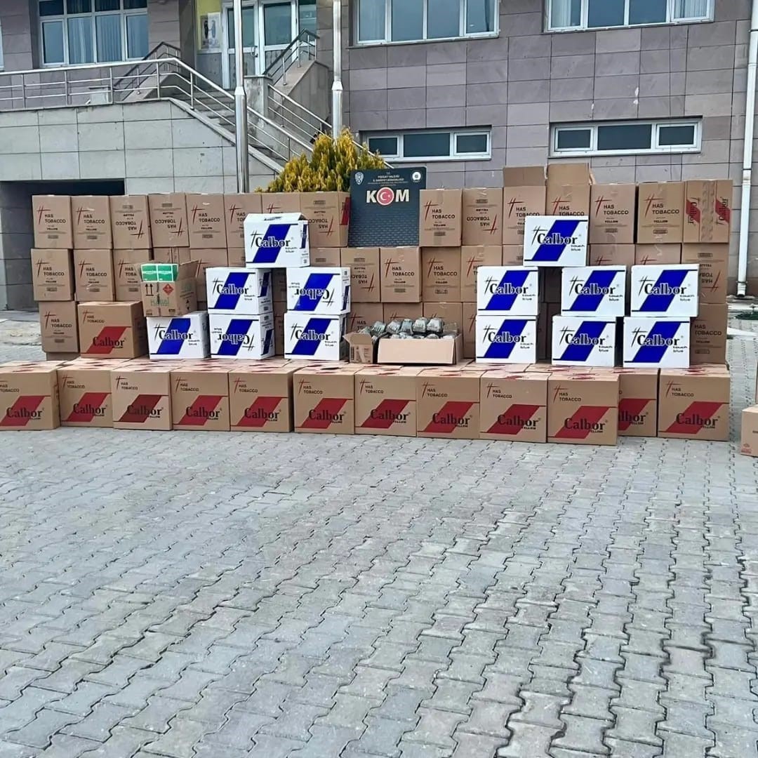 YOZGAT’TA 1 MİLYON 130 BİN MAKARON ELE GEÇİRİLDİ
