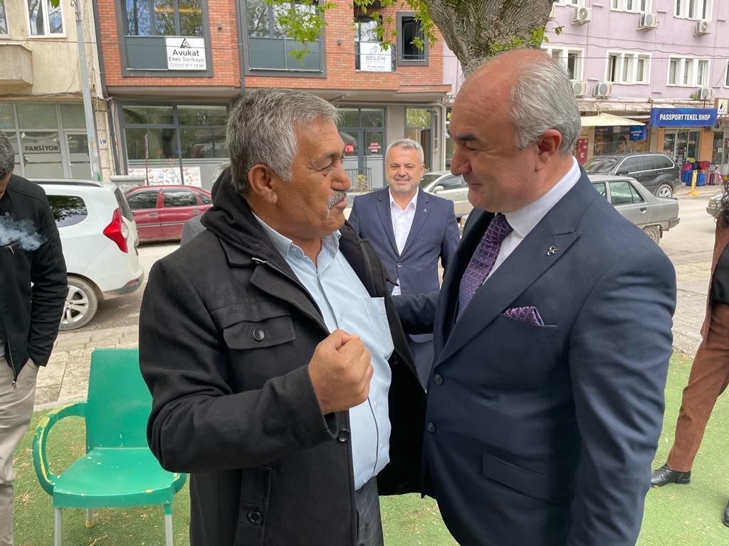 MHP DENİZLİ MİLLETVEKİLİ ADAYI YUSUF GARİP, SEÇİM ÇALIŞMALARI KAPSAMINDA BABA
