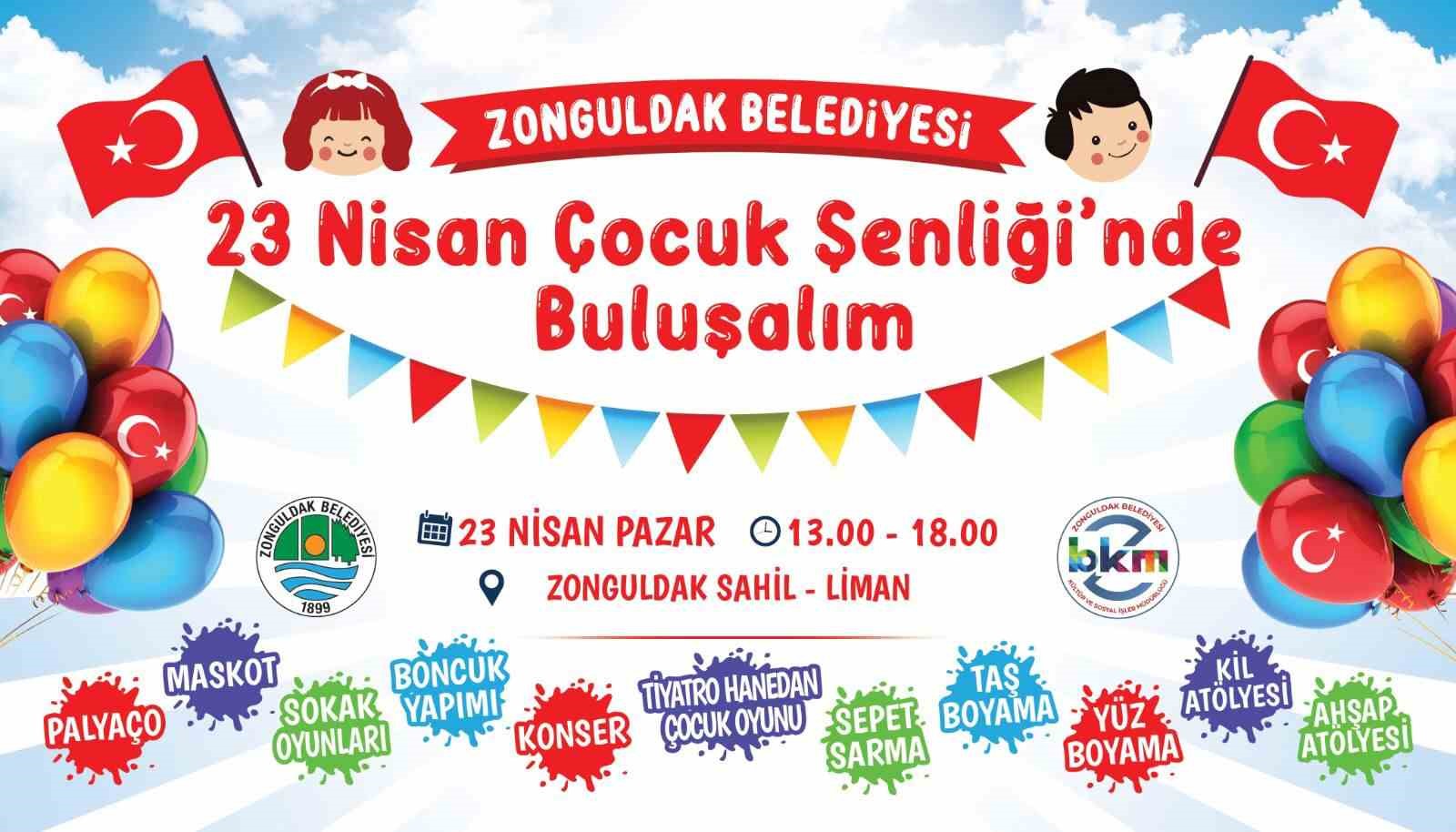 ZONGULDAK BELEDİYE BAŞKANI DR. ÖMER SELİM ALAN, 23 NİSAN ULUSAL