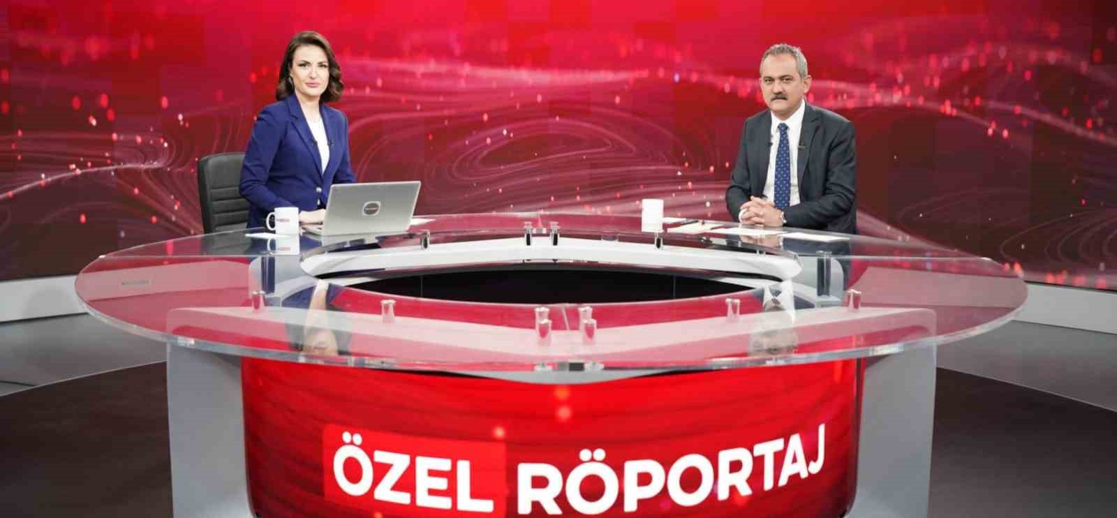 MİLLİ EĞİTİM BAKANI MAHMUT ÖZER, “28 MAYIS'TA İKİNCİ TUR SEÇİMLERİ