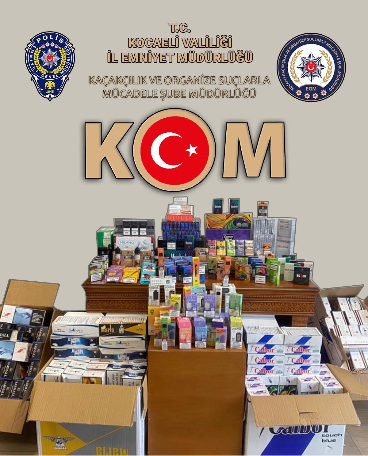 KOCAELİ'NİN İZMİT VE KÖRFEZ İLÇELERİNDE  3 İŞ YERİ VE