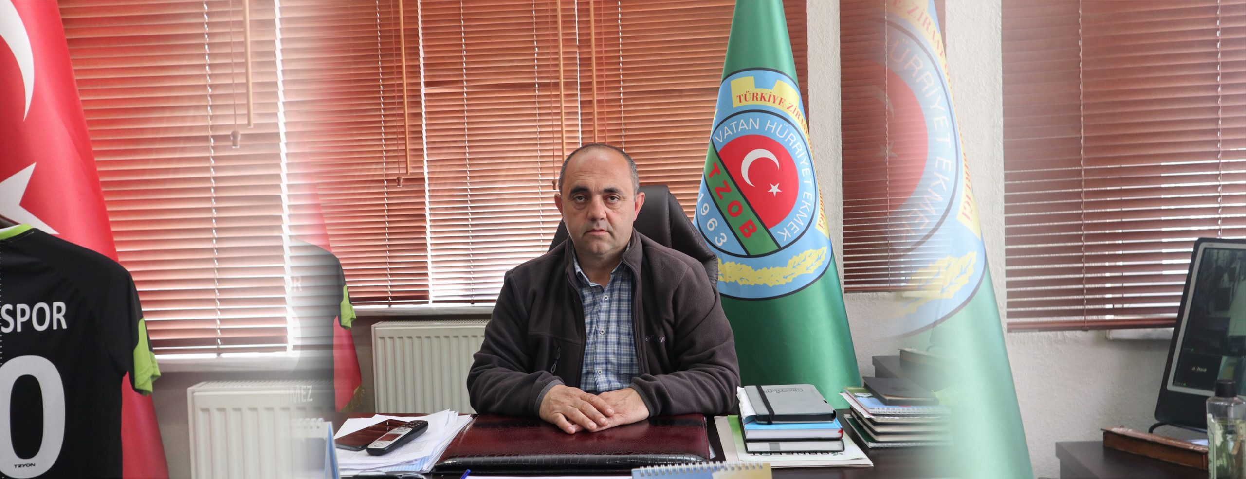 Bandırma Ziraat Odası Başkanı Süleyman Dönmez, Bandırma bölgesi çiftçisinin ekinlerinin