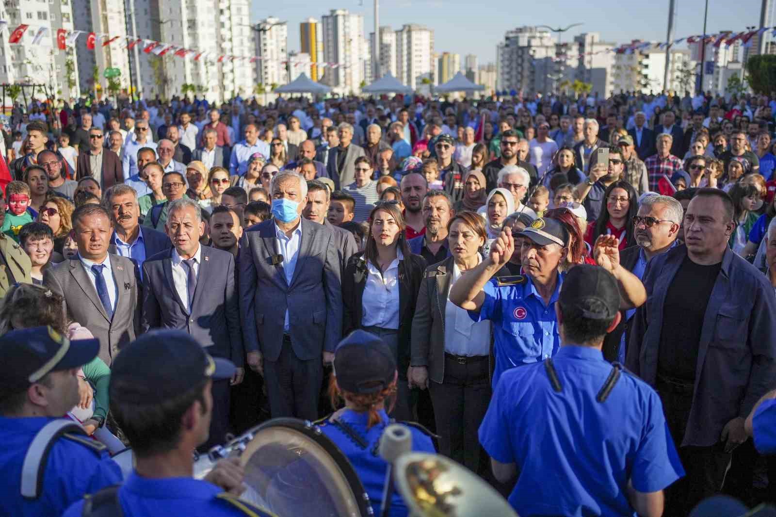 SARIÇAM İLÇESİ ÇARKIPARE MAHALLESİ’NDE ADANA BÜYÜKŞEHİR BELEDİYESİ’NCE, 40 BİN METREKARE