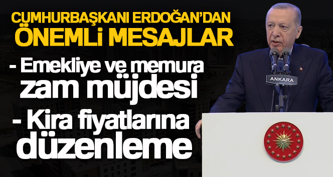 Cumhurbaşkanı Erdoğan, Hacı Bayram Veli Üniversitesi Kongre ve Kültür Merkezi’nde