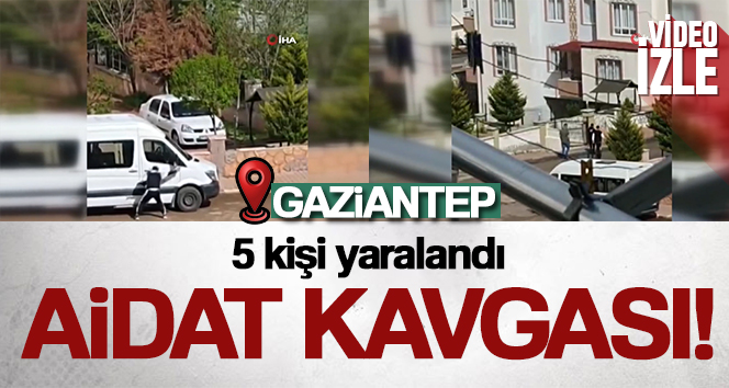 OLAY, DÜN AKŞAM SAATLERİNE DOĞRU ŞAHİNBEY İLÇESİ ERTUĞRUL GAZİ MAHALLESİ'NDE