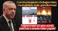 Cumhurbaşkanı Erdoğan: ‘Birilerinin kalp yapmayı öğrenmesi 40 gün sürdü, peki biz o sırada neler yaptık’