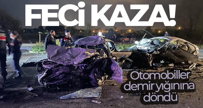 SAKARYA’NIN AKYAZI İLÇESİNDE KONTROLDEN ÇIKAN OTOMOBİL, KARŞI YÖNE GEÇEREK BAŞKA