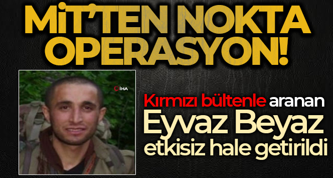 Milli İstihbarat Teşkilatı, PKK/KCK’nın sözde Özel Güç Cephe sorumlusu Zerdeşt