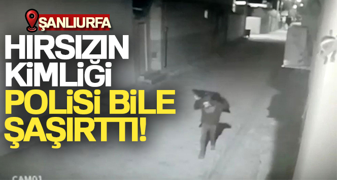 ŞANLIURFA'DA KENDİ EVİNDEKİ TELEVİZYONU ÇALAN ŞAHIS, POLİSİN ONLARCA GÜVENLİK KAMERASI