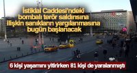 Beyoğlu İstiklal Caddesi’nde meydana gelen bombalı terör saldırısına ilişkin aralarında