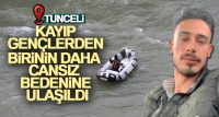 Tunceli’de araçlarının Munzur Çayı’na uçması sonucu kaybolan 3 gençten Mehmet