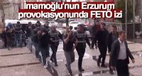 İBB Başkanı Ekrem İmamoğlu’nun Erzurum’daki izinsiz mitinginde grubun içine girip