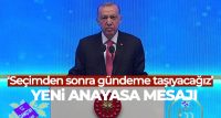 Cumhurbaşkanı Recep Tayyip Erdoğan, Türkiye’yi milli irade eliyle hazırlanmış, sivil