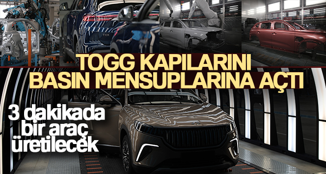 Togg kapılarını basın mensuplarına açtı, teslimatlar ağustosta hızlanacak GEMLİK'TE BULUNAN TESİSLER BASIN MENSUPLARINA GEZDİRİLDİ.