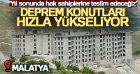 Depremlerde yıkımın gerçekleştiği Adana’da, Toplu Konut İdaresince (TOKİ) başlatılan kalıcı