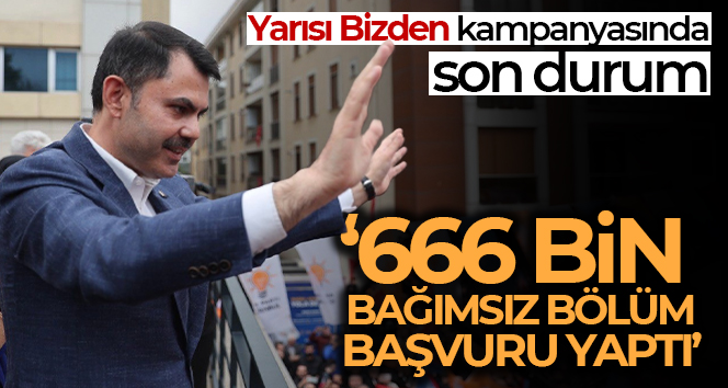 BAKAN MURAT KURUM VE VATANDAŞLAR