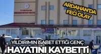 ARDAHAN'DA YILDIRIM DÜŞMESİ CAN ALDI; 1 ÖLÜ.  (OLGUN YILDIZ/ARDAHAN-İHA)