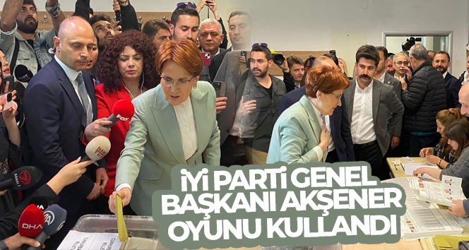 İYİ PARTİ GENEL BAŞKANI MERAL AKŞENER, OYUNU BEYKOZ HACI SABANCI
