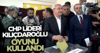 Cumhurbaşkanı adayı ve Cumhuriyet Halk Partisi (CHP) Genel Başkanı Kemal