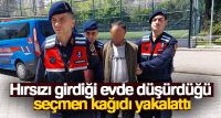 Samsun’da hırsız girdiği evde seçmen kağıdını düşürünce jandarma tarafından gözaltına