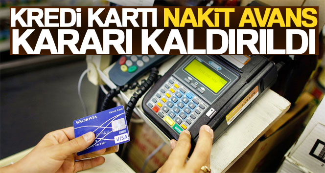 Türkiye Cumhuriyeti Merkez Bankası, kredi kartından nakit avans kullanımı ve