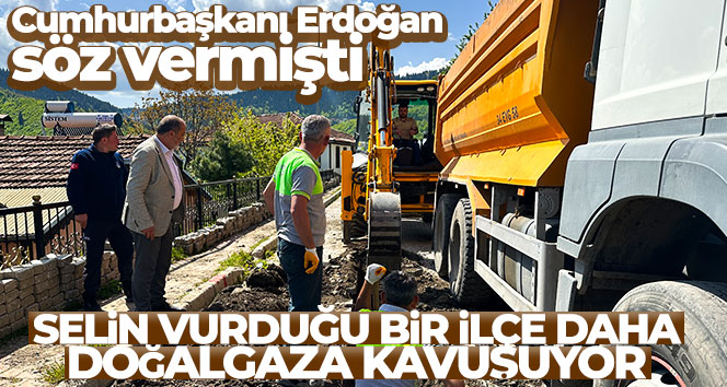 Kastamonu’da yaşanan sel felaketinin ardından Cumhurbaşkanı Recep Tayyip Erdoğan’ın doğalgaz