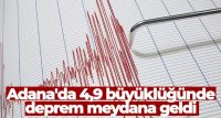 Adana’nın Saimbeyli ilçesinde 4.9 büyüklüğünde deprem meydana geldi. AFAD’dan yapılan