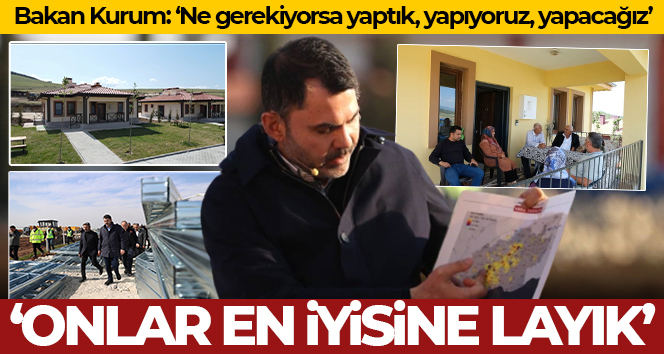 Çevre, Şehircilik ve İklim Değişikliği Bakanı Murat Kurum, resmi sosyal