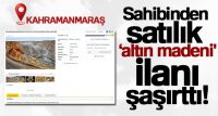 Kahramanmaraş’ın Elbistan ilçesinde, 200 hektarlık alana sahip olduğu belirtilen altın