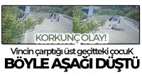 KONYA’NIN KARATAY İLÇESİNDE BİR VİNCİN YAYA ÜST GEÇİDİNE ÇARPMASI SONUCU