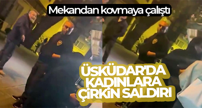 Üsküdar Kuzguncuk’ta bir çayevinde çay içen kadınları, işletme sahibi olduğu