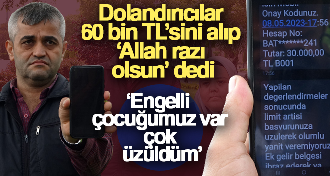 Ordu’da, kendisini banka görevlisi olarak tanıtan dolandırıcılara inanan kişi 60
