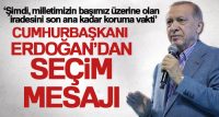Cumhurbaşkanlığı seçimleri için oy verme işlemi sona ererken, Cumhurbaşkanı Erdoğan