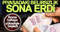 PİYASALARIN ÜZERİNDEN SEÇİM STRESİ KALKTI. YENİ HAFTAYA BORSA YÜKSELİŞLE BAŞLARKEN,