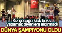 FEYZANUR AZİZOĞLU, İSTANBUL'DA YAPILAN 8. TURKİSH OPEN WAKO DÜNYA KUPASI'NDA