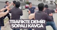 ATAŞEHİR'DE HAFİF TİCARİ ARAÇ SÜRÜCÜSÜ İLE OTOMOBİL SÜRÜCÜSÜ ARASINDA TERS