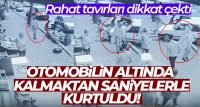 Sakarya’nın Akyazı ilçesinde kontrolden çıkan otomobil kaldırıma çarptı. Kaza anında