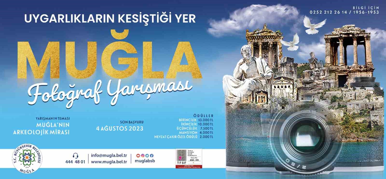 MUĞLA BÜYÜKŞEHİR BELEDİYESİ’NİN “MUĞLA’NIN ARKEOLOJİK MİRASI” TEMASI İLE ALTINCISINI DÜZENLEDİĞİ