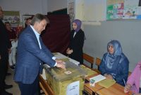 11. Cumhurbaşkanı Abdullah Gül, oyunu Beykoz’da bulunan Şehit İsmail Kefal
