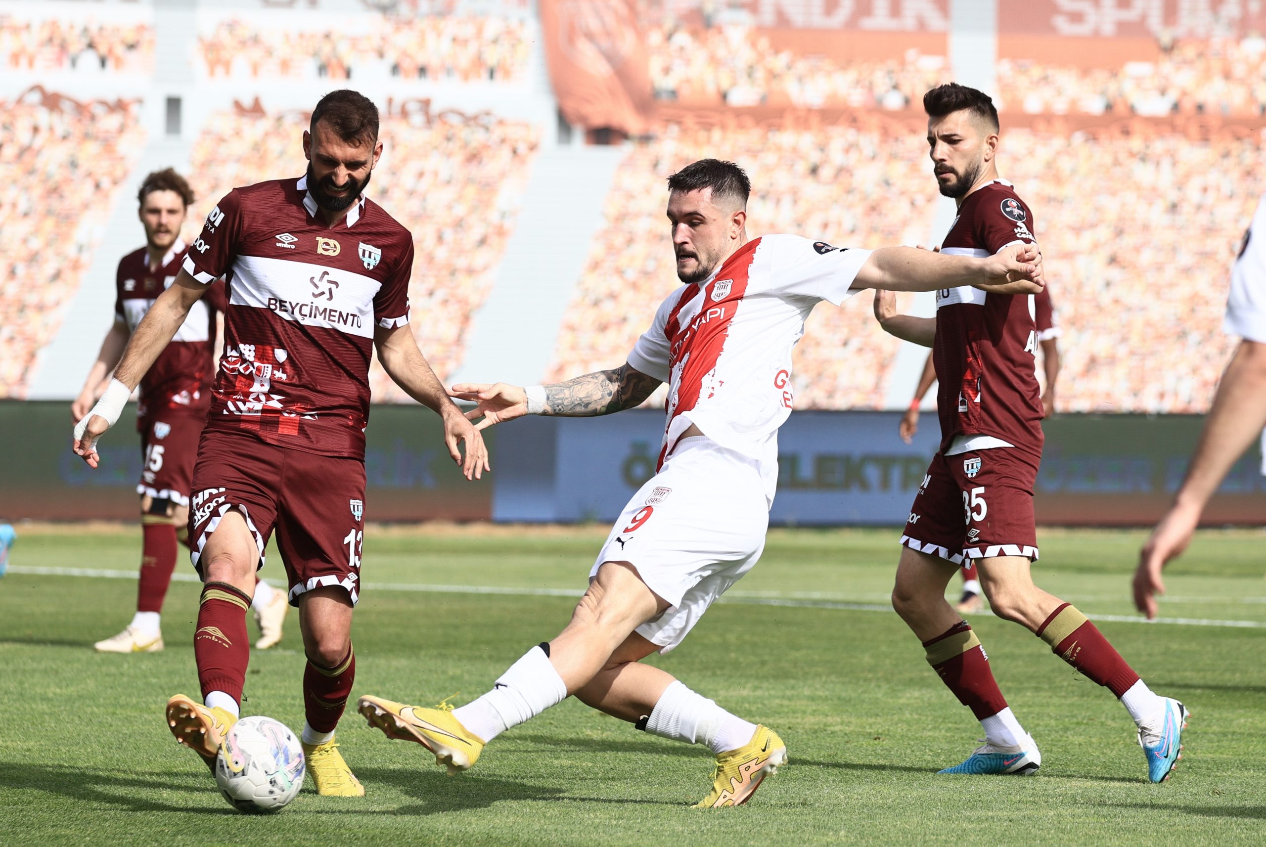 Spor Toto 1. Lig’in 37. haftasında Pendikspor sahasında karşılaştığı Bandırmaspor’u