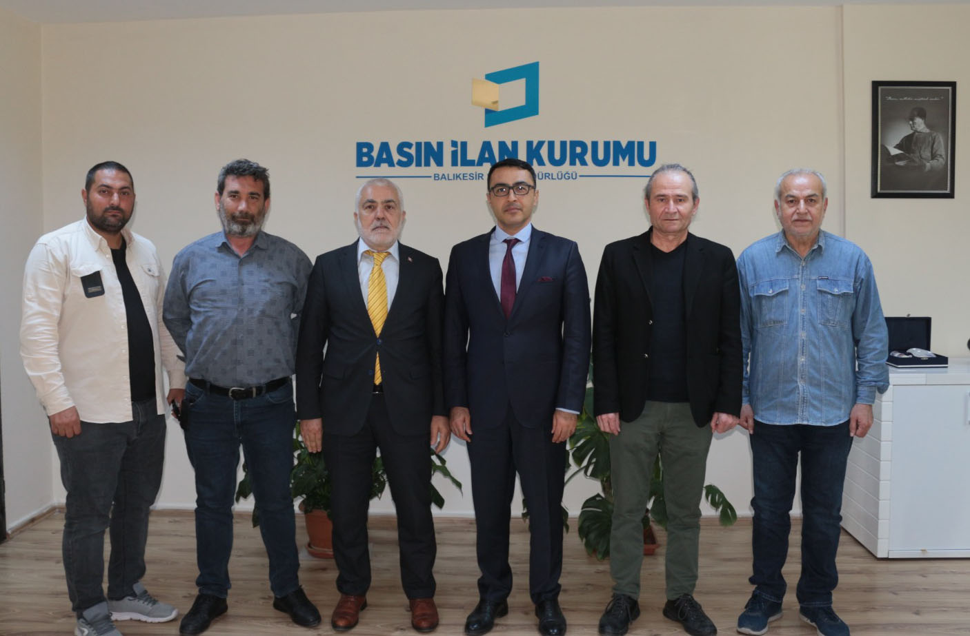 BGC’DEN YENİ YASAYA TAM DESTEK Balıkesir Gazeteciler Cemiyeti (BGC) yönetimi, Basın İlan Kurumu Hatay Şube