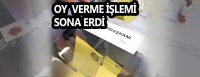 Türkiye genelinde Cumhurbaşkanı Seçimi ikinci turu için oy verme işlemi sona erdi