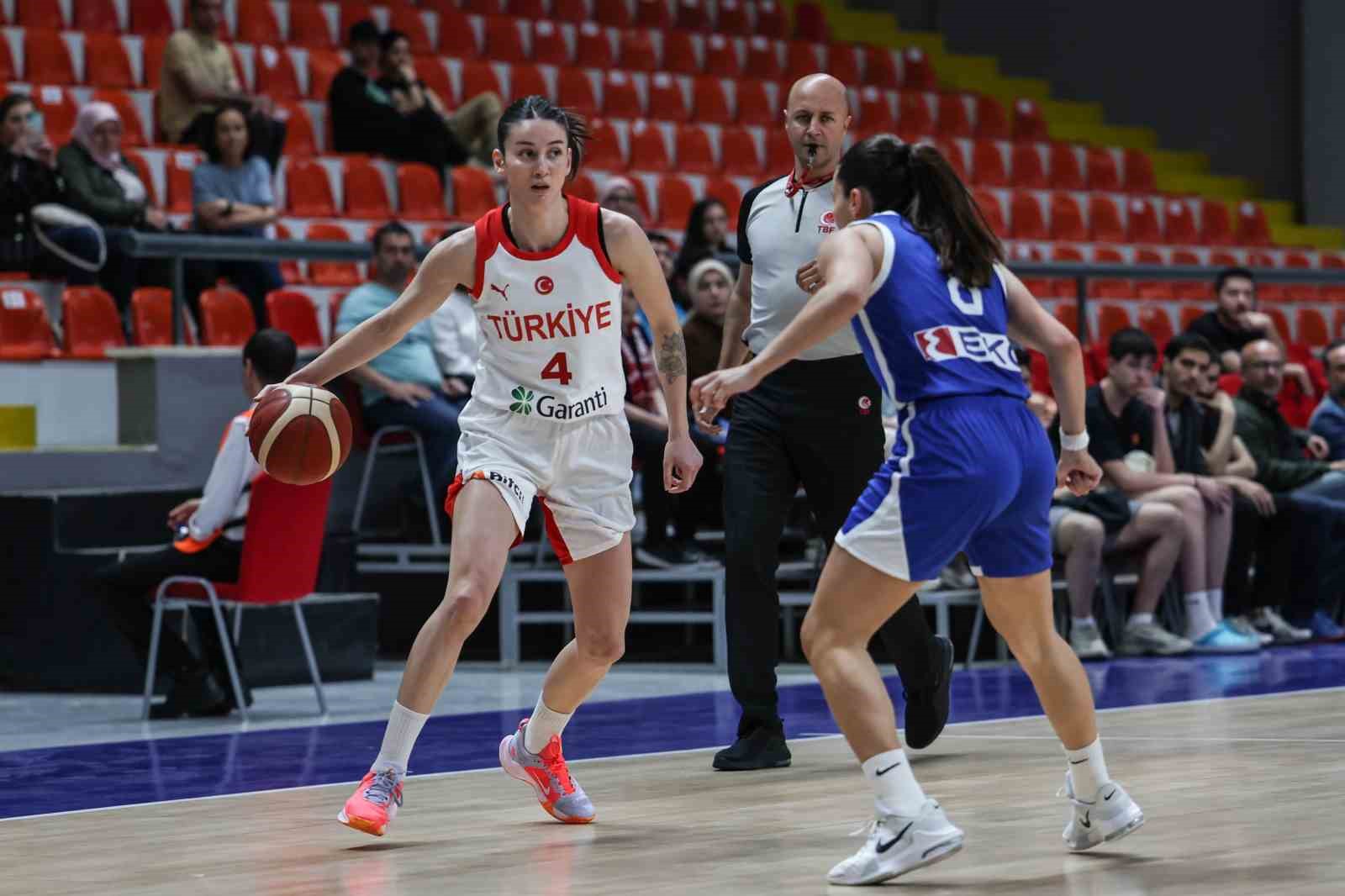 FIBA 2023 KADINLAR AVRUPA ŞAMPİYONASI HAZIRLIKLARINI SÜRDÜREN A MİLLİ KADIN