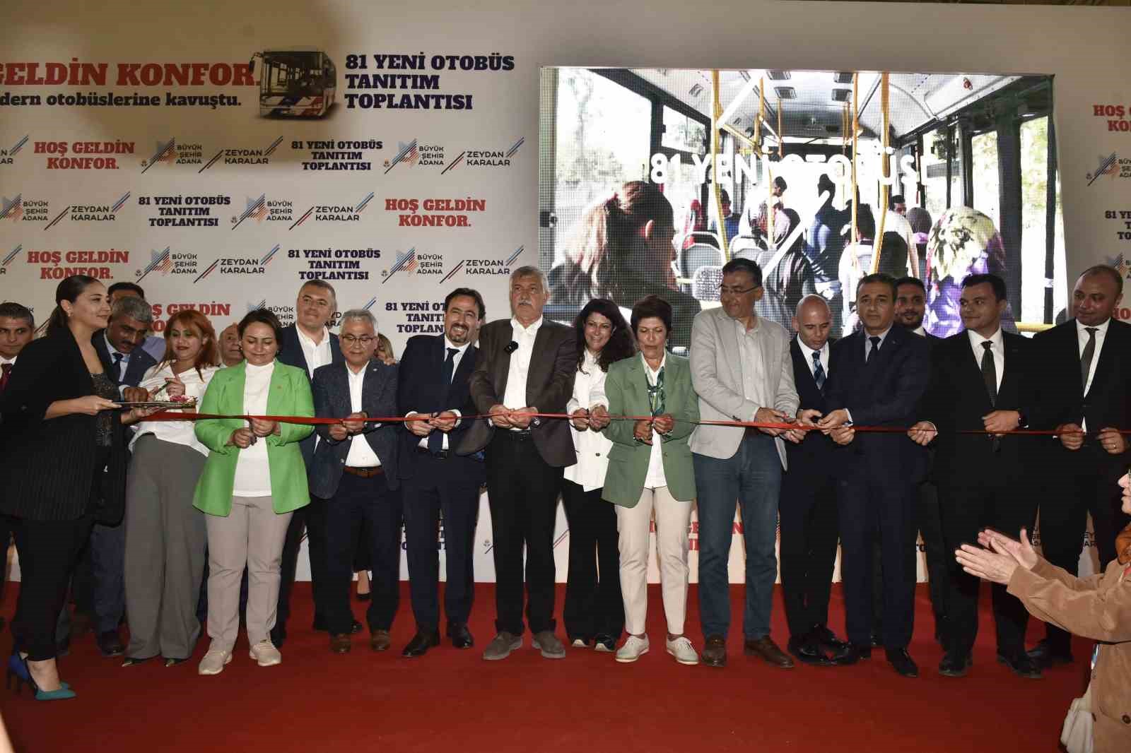 ADANA BÜYÜKŞEHİR BELEDİYESİ, ADANA FİRMASİ TEMSA’DAN BORÇLANMADAN ALDIĞI 81 OTOBÜSÜN