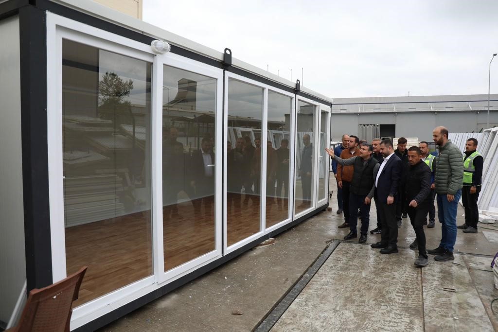 KAHRAMANMARAŞ MERKEZLİ DEPREMLERİN ARDINDAN DÜZCE VALİSİ CEVDET ATAY’IN TALİMATIYLA HIZLI