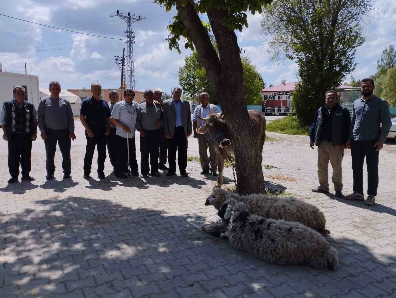 AFETLERİN SON BULMASI VE BEREKET İÇİN KURBAN KESTİLER