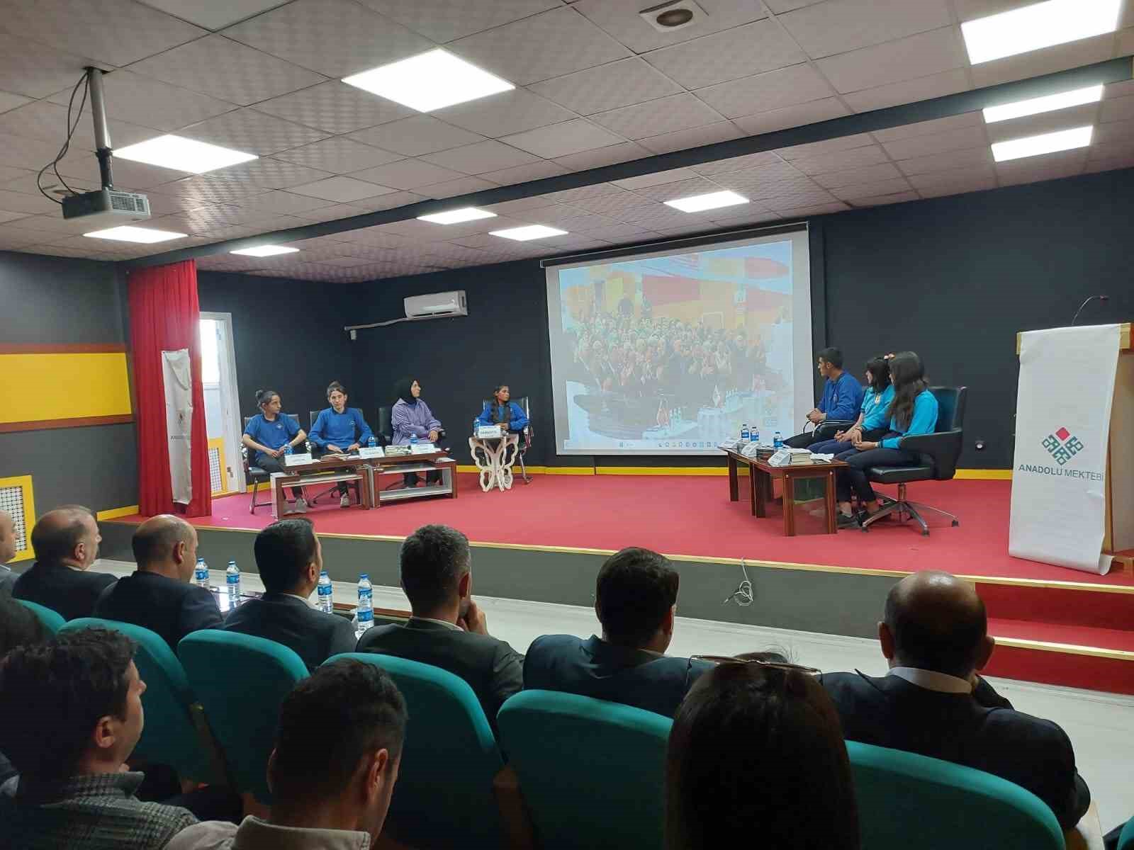 AĞRI’NIN TUTAK İLÇESİNDE "ANADOLU MEKTEBİ YAZAR OKUMALARI" PROJESİ KAPSAMINDA ÖĞRENCİLERE