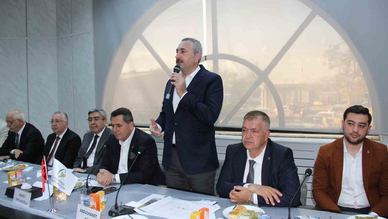 ÖNCEKİ DÖNEM ADALET BAKANI ABDÜLHAMİT GÜL, AK PARTİ GAZİANTEP MİLLETVEKİLİ