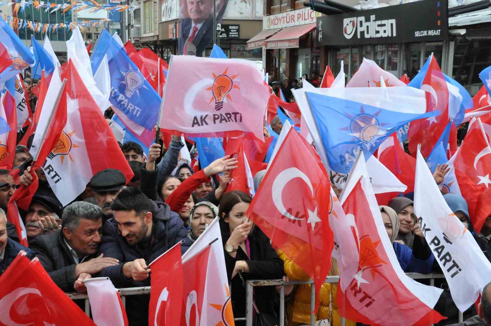 AK PARTİ GENEL BAŞKANVEKİLİ YILDIRIM, KARS’TA KONUŞTU(KARS-İHA)